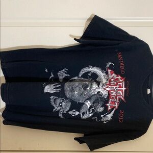 Black Metal Band Graphic T-Shirt